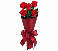 Букет 5 Красных роз Эдлесс Лав в Янауле