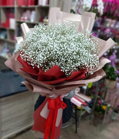 Букет цветов из: Гипсофила в Янауле