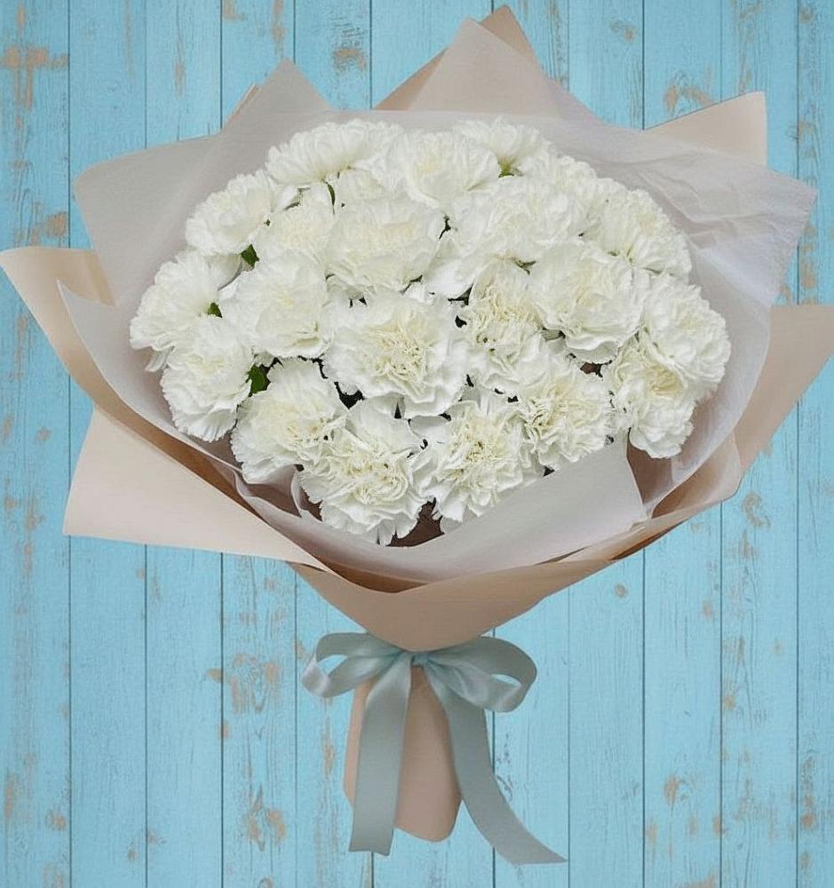 Букет цветов из: Гвоздики в Янауле