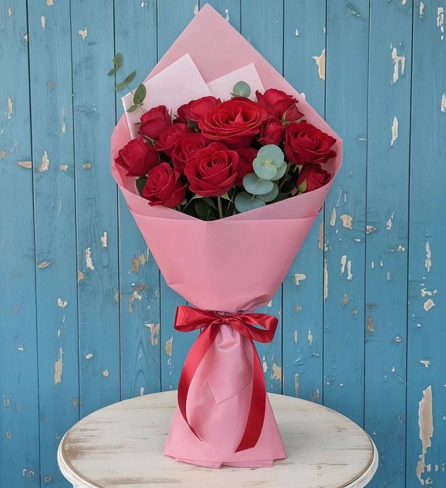 Букет цветов из: Розы в Янауле