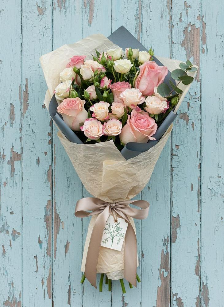 Букет цветов из: Розы в Янауле