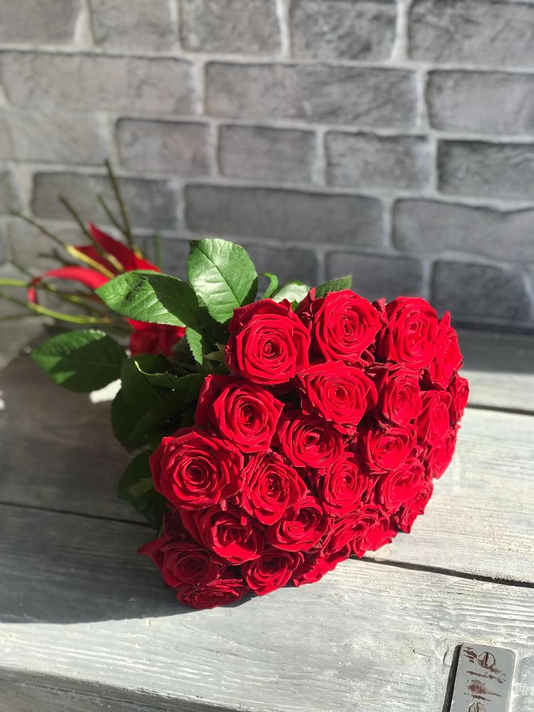 Букет Красные розы Фридом в Янауле