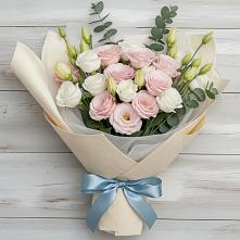 Букет цветов из:  Лизиантусы #REPLACE_PRED# Янауле