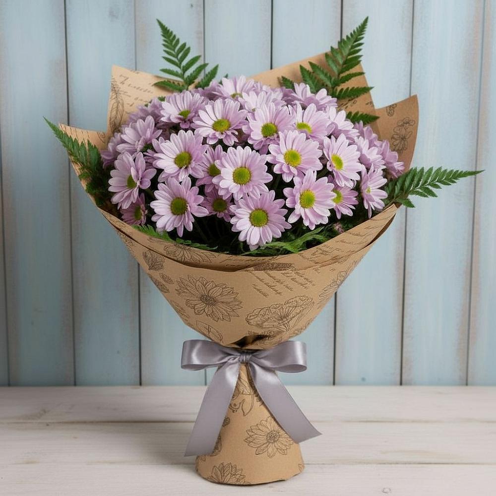 Букет цветов из: Хризантемы в Янауле