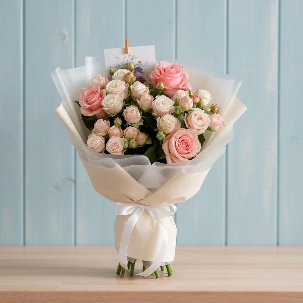 Букет цветов из: Розы в Янауле