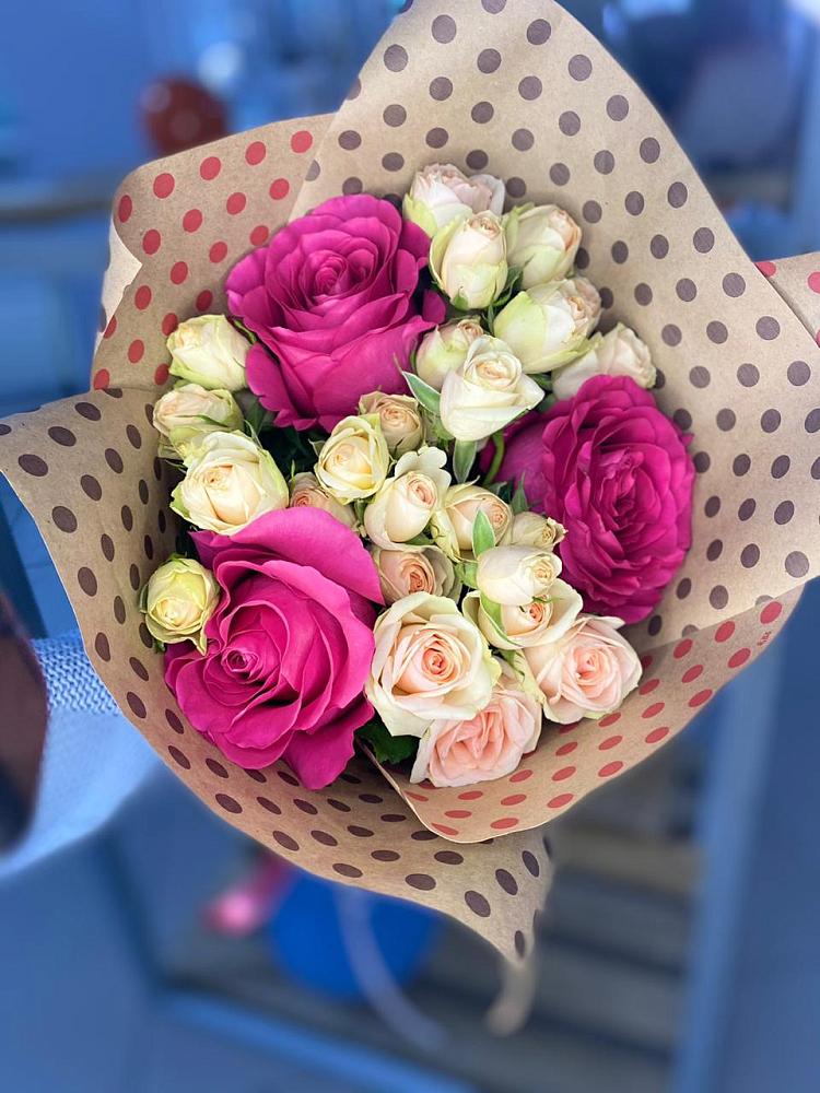 Букет цветов из: Розы в Янауле