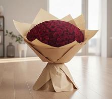 Букет 101 Красная роза в Янауле