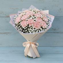 Букет цветов из:  Гвоздики в Янауле