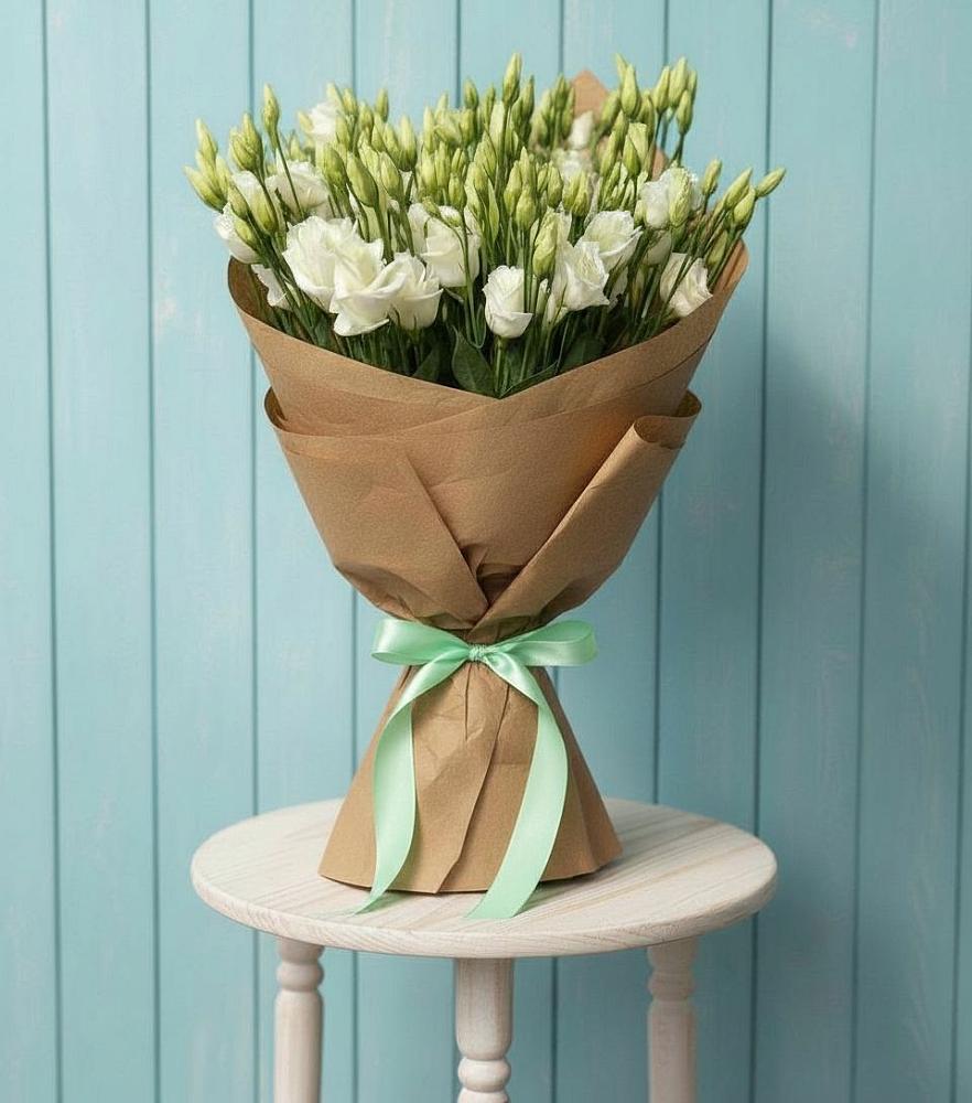 Букет цветов из: Лизиантусы в Янауле