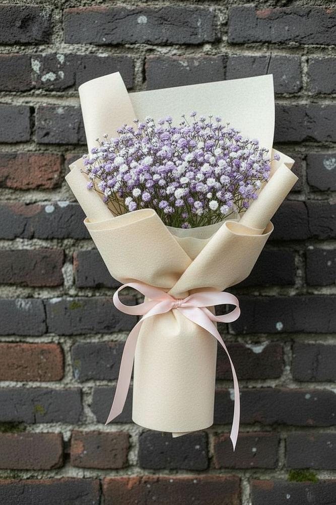 Букет цветов из: Гипсофила в Янауле