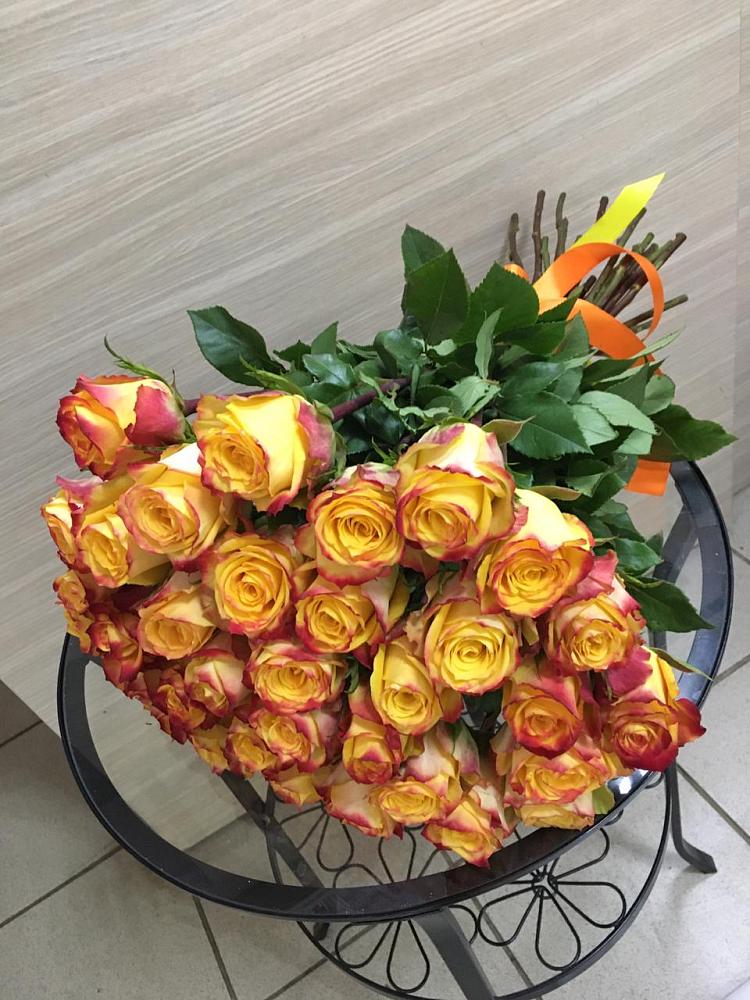 Букет Желтые розы в Янауле