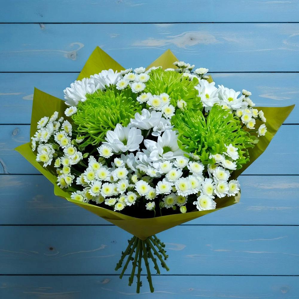 Букет цветов из: Хризантемы в Янауле