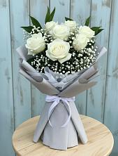 Букет цветов из:  Розы в Янауле