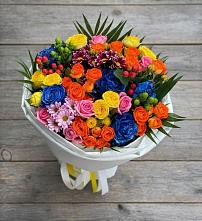 Букет цветов из:  Розы и Хризантемы #REPLACE_PRED# Янауле