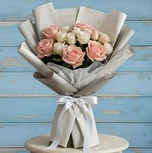 Букет цветов из:  Розы в Янауле