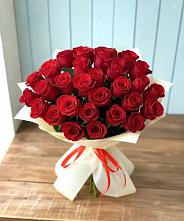 Букет 29 Красных роз в Янауле