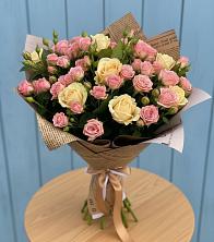 Букет цветов из:  Розы в Янауле