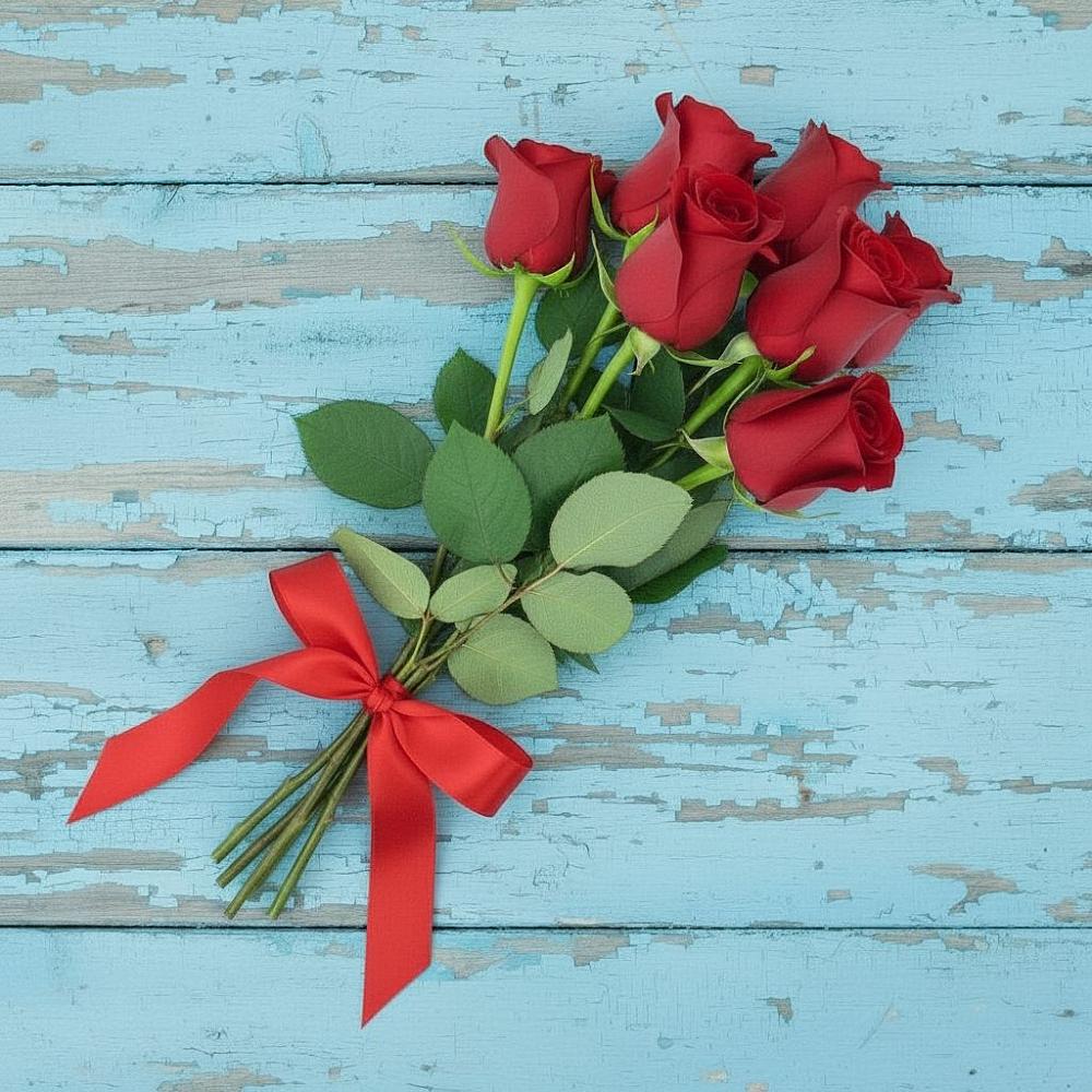 Букет Красные розы в Янауле