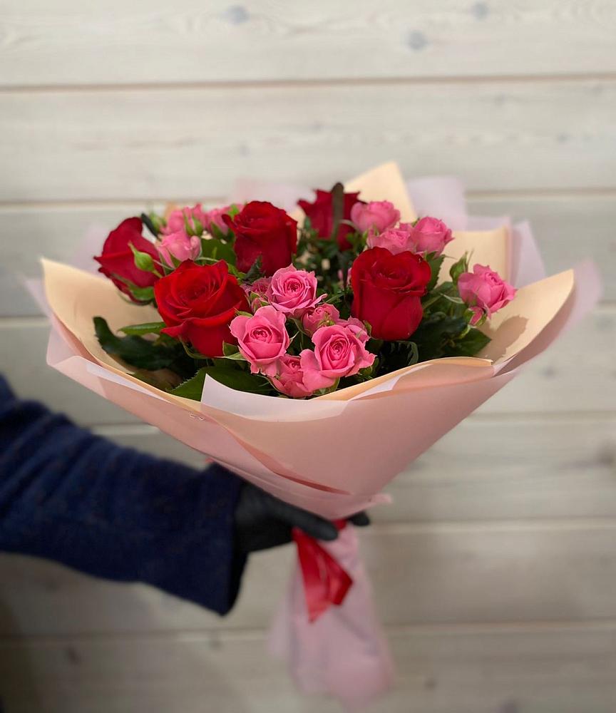 Букет цветов из: Розы в Янауле