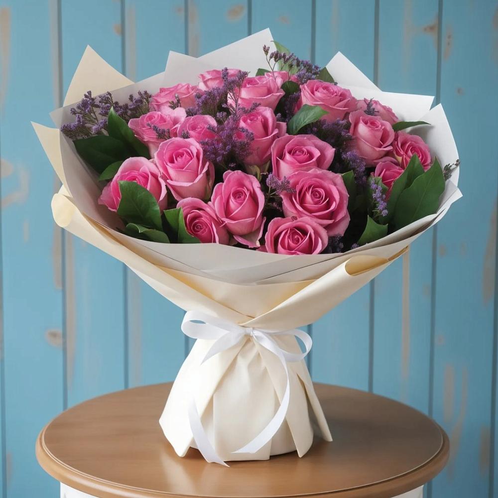 Букет цветов из: Розы в Янауле