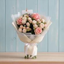 Букет цветов из:  Розы в Янауле