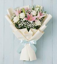 Букет цветов из:  Лилии в Янауле