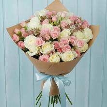Букет цветов из:  Розы в Янауле